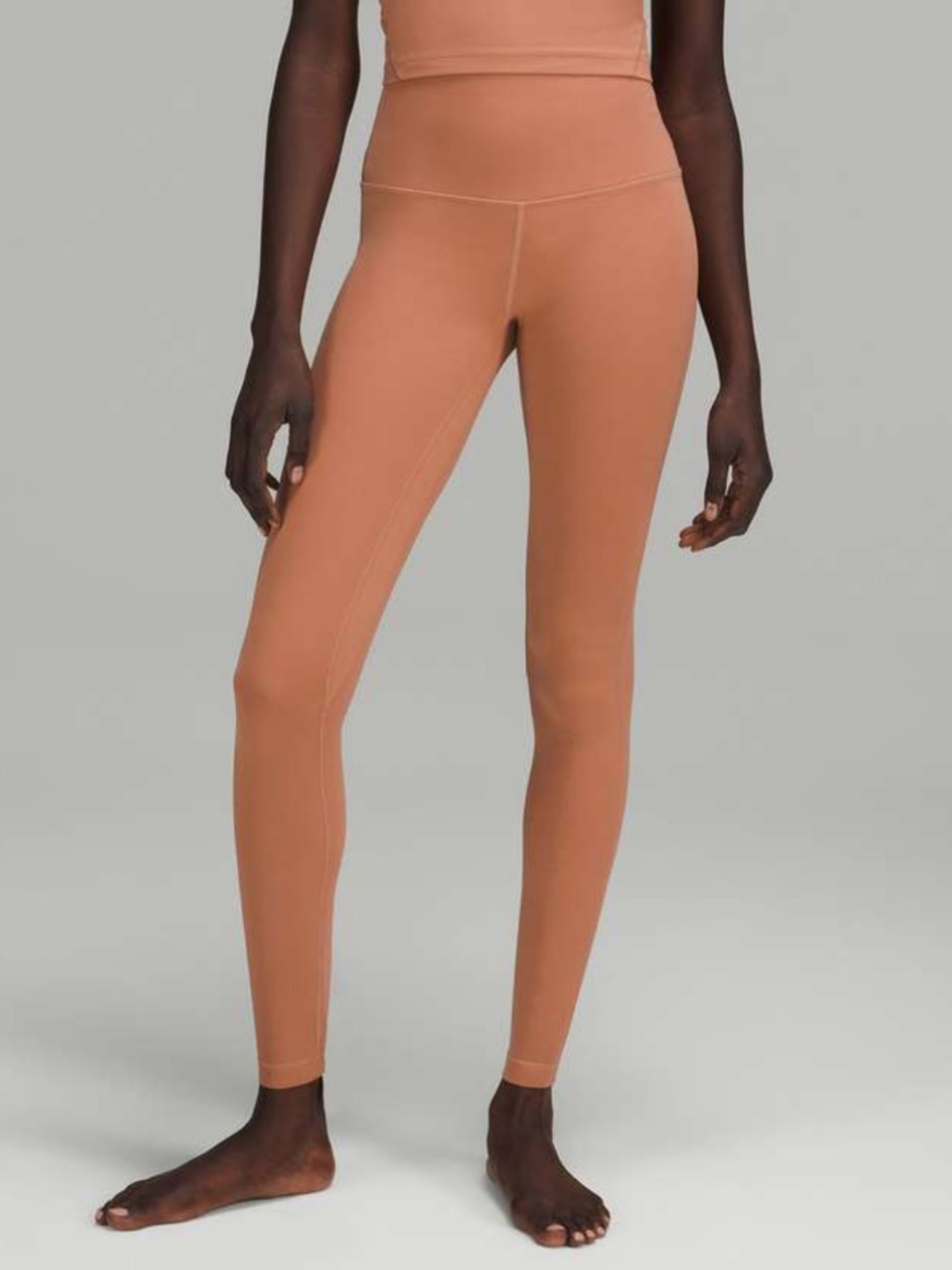 lululemon athletica Align High-Rise Leggings 28” Dusty Clay Size 2